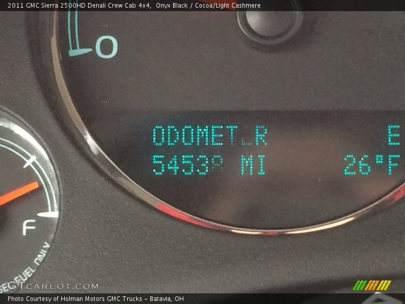 Onyx Black / Cocoa/Light Cashmere 2011 GMC Sierra 2500HD Denali Crew Cab 4x4