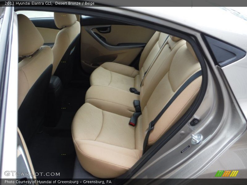 Desert Bronze / Beige 2013 Hyundai Elantra GLS