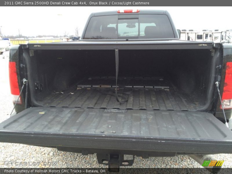 Onyx Black / Cocoa/Light Cashmere 2011 GMC Sierra 2500HD Denali Crew Cab 4x4