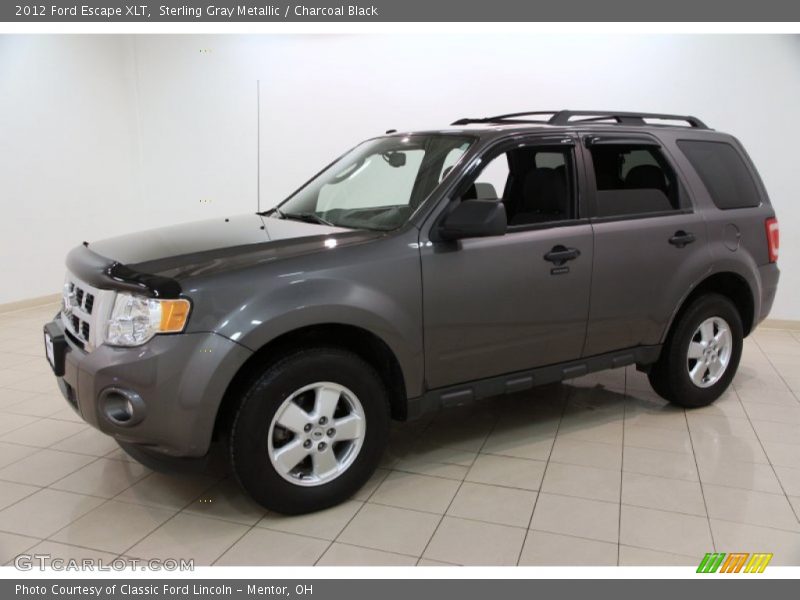Sterling Gray Metallic / Charcoal Black 2012 Ford Escape XLT