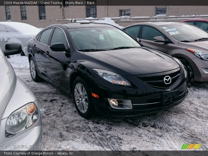 Ebony Black / Black 2009 Mazda MAZDA6 i Grand Touring