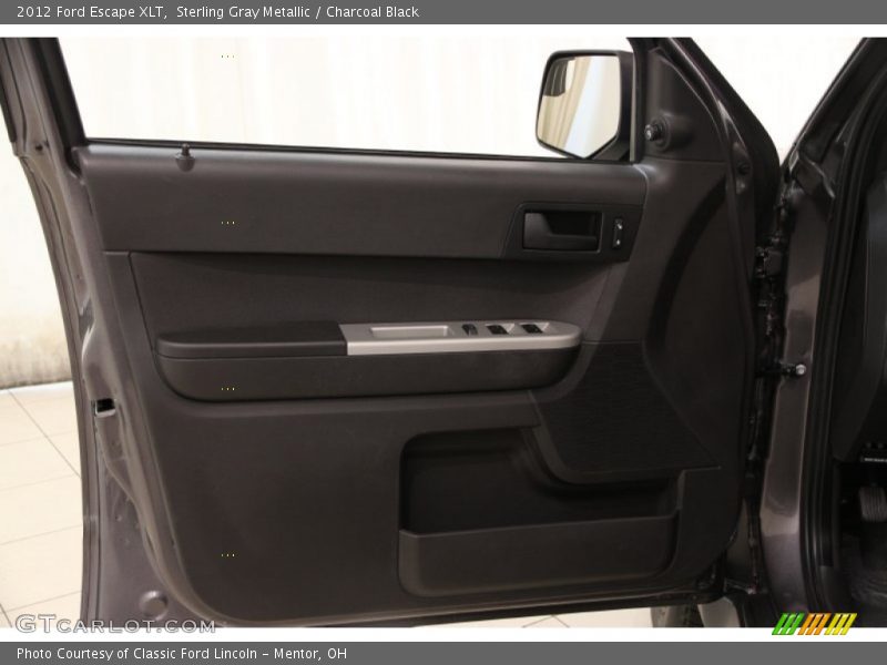 Sterling Gray Metallic / Charcoal Black 2012 Ford Escape XLT