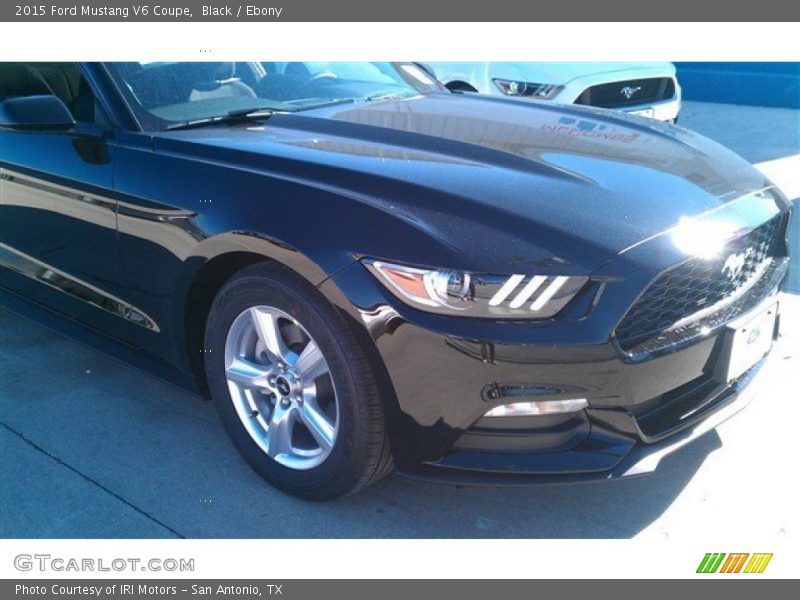 Black / Ebony 2015 Ford Mustang V6 Coupe