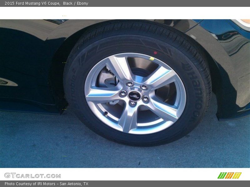 Black / Ebony 2015 Ford Mustang V6 Coupe