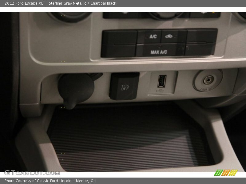 Sterling Gray Metallic / Charcoal Black 2012 Ford Escape XLT