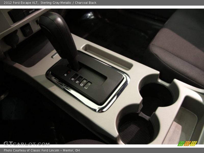 Sterling Gray Metallic / Charcoal Black 2012 Ford Escape XLT