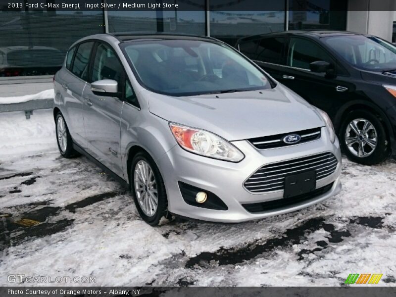Ingot Silver / Medium Light Stone 2013 Ford C-Max Energi