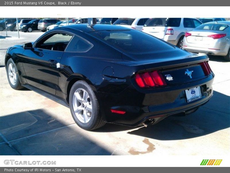Black / Ebony 2015 Ford Mustang V6 Coupe