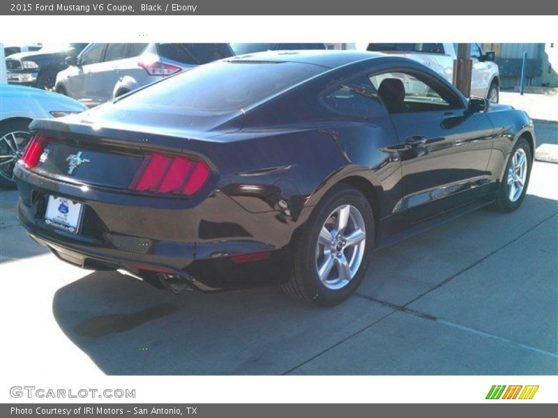 Black / Ebony 2015 Ford Mustang V6 Coupe