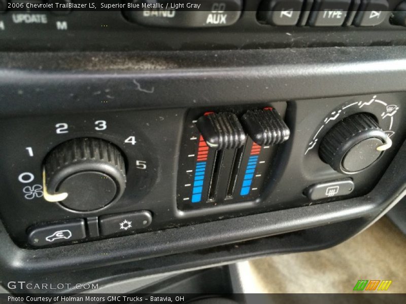 Superior Blue Metallic / Light Gray 2006 Chevrolet TrailBlazer LS