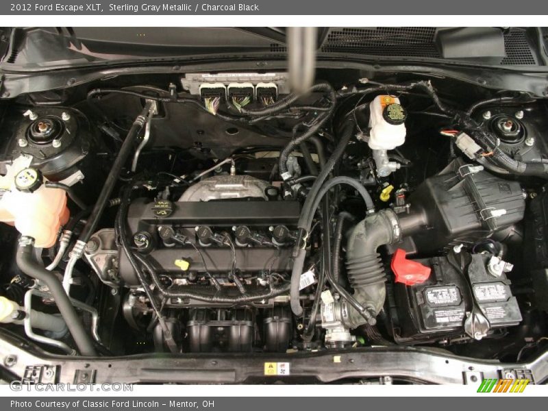 Sterling Gray Metallic / Charcoal Black 2012 Ford Escape XLT