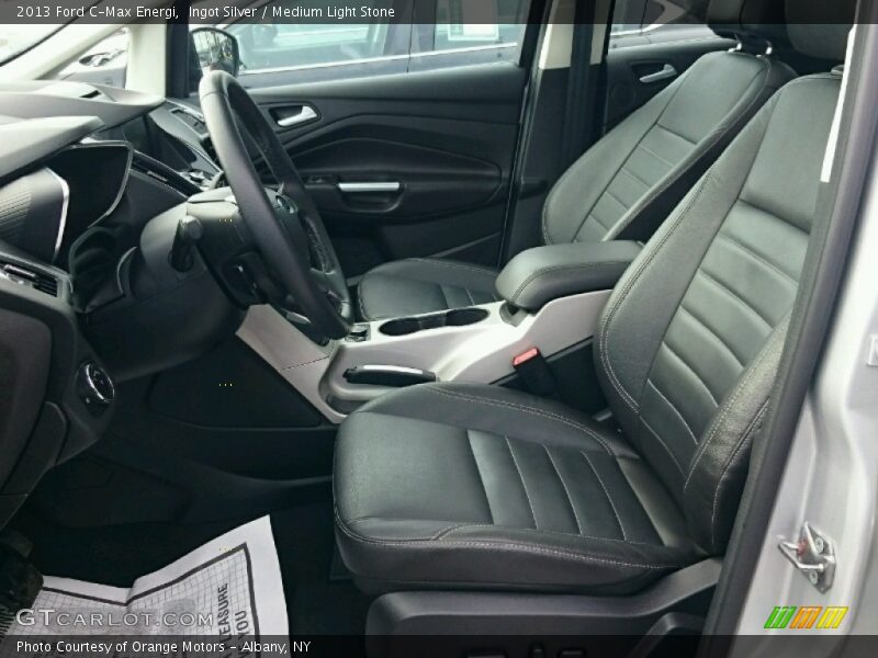  2013 C-Max Energi Medium Light Stone Interior