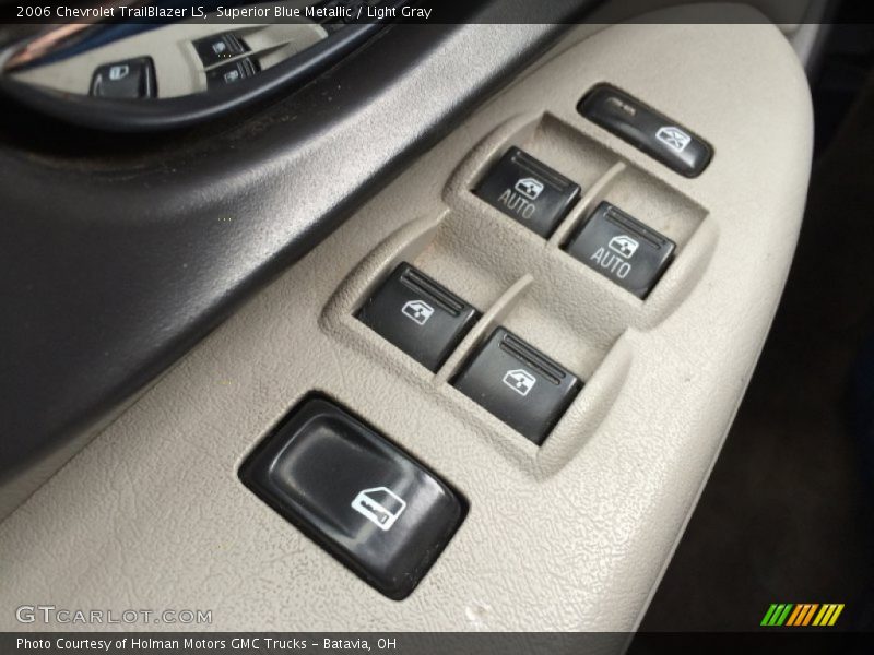 Superior Blue Metallic / Light Gray 2006 Chevrolet TrailBlazer LS