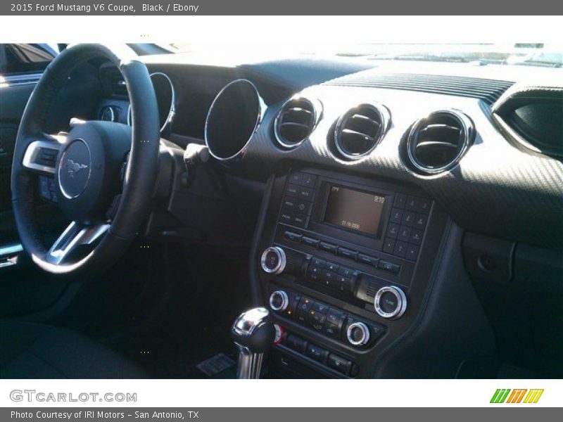 Black / Ebony 2015 Ford Mustang V6 Coupe