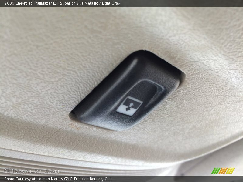 Superior Blue Metallic / Light Gray 2006 Chevrolet TrailBlazer LS