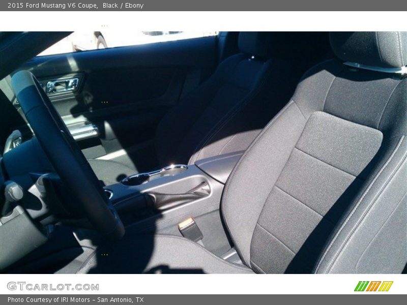 Black / Ebony 2015 Ford Mustang V6 Coupe