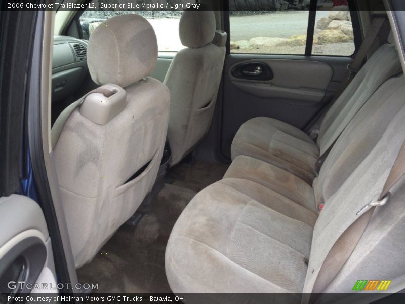 Superior Blue Metallic / Light Gray 2006 Chevrolet TrailBlazer LS