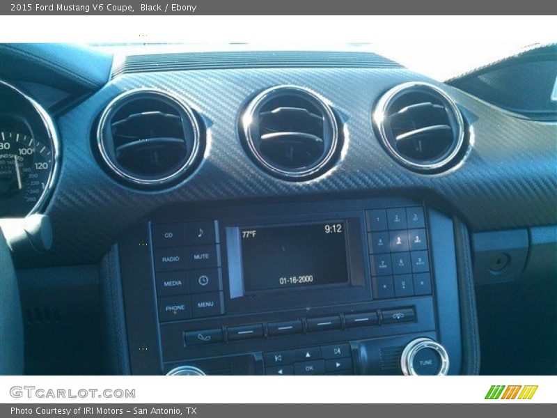 Black / Ebony 2015 Ford Mustang V6 Coupe