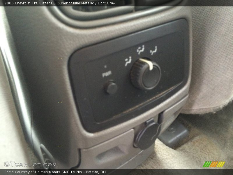 Superior Blue Metallic / Light Gray 2006 Chevrolet TrailBlazer LS