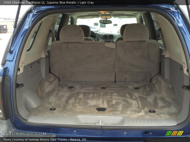 Superior Blue Metallic / Light Gray 2006 Chevrolet TrailBlazer LS