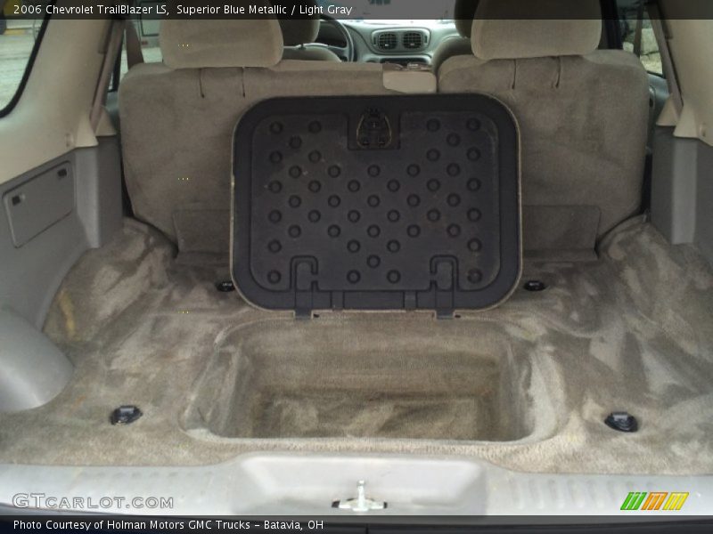 Superior Blue Metallic / Light Gray 2006 Chevrolet TrailBlazer LS