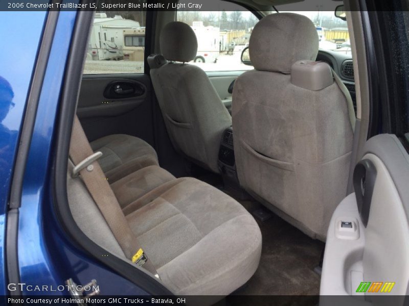 Superior Blue Metallic / Light Gray 2006 Chevrolet TrailBlazer LS
