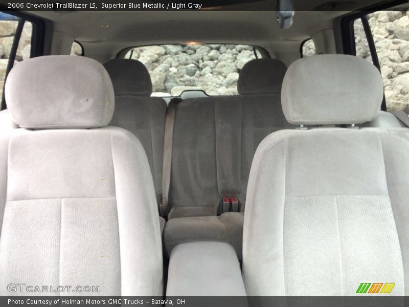 Superior Blue Metallic / Light Gray 2006 Chevrolet TrailBlazer LS