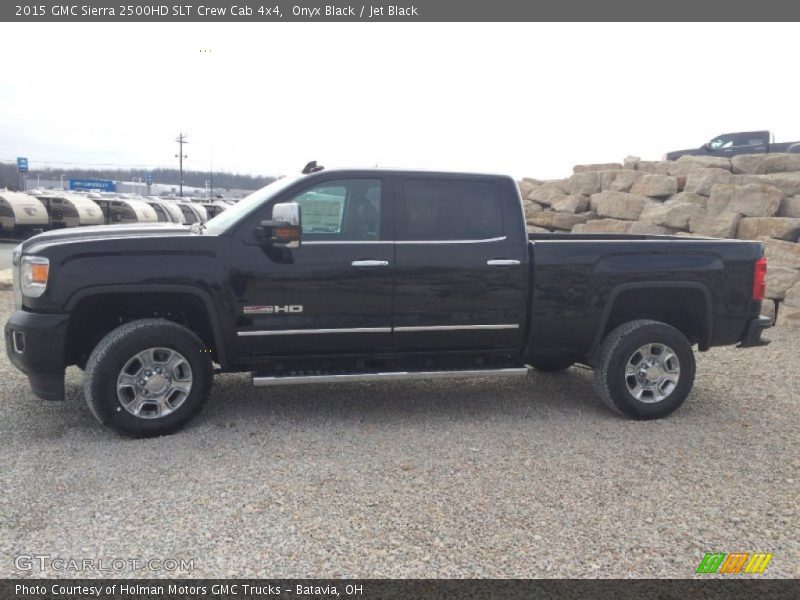 Onyx Black / Jet Black 2015 GMC Sierra 2500HD SLT Crew Cab 4x4