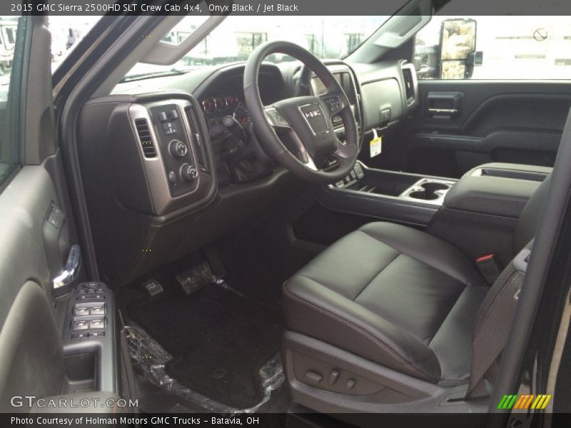 Onyx Black / Jet Black 2015 GMC Sierra 2500HD SLT Crew Cab 4x4