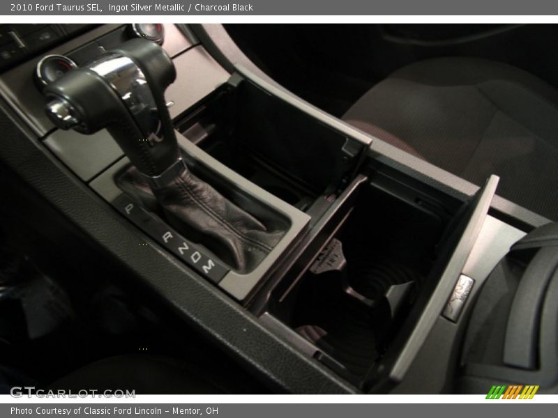 Ingot Silver Metallic / Charcoal Black 2010 Ford Taurus SEL