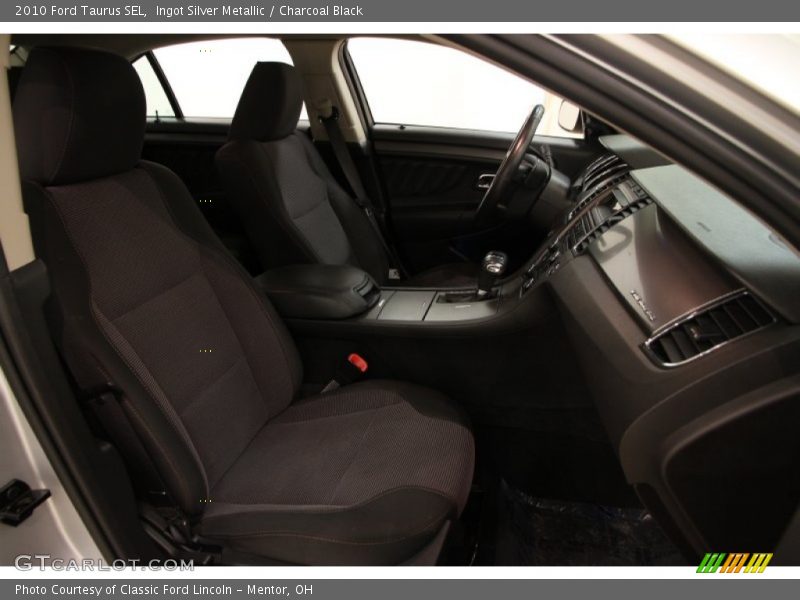 Ingot Silver Metallic / Charcoal Black 2010 Ford Taurus SEL