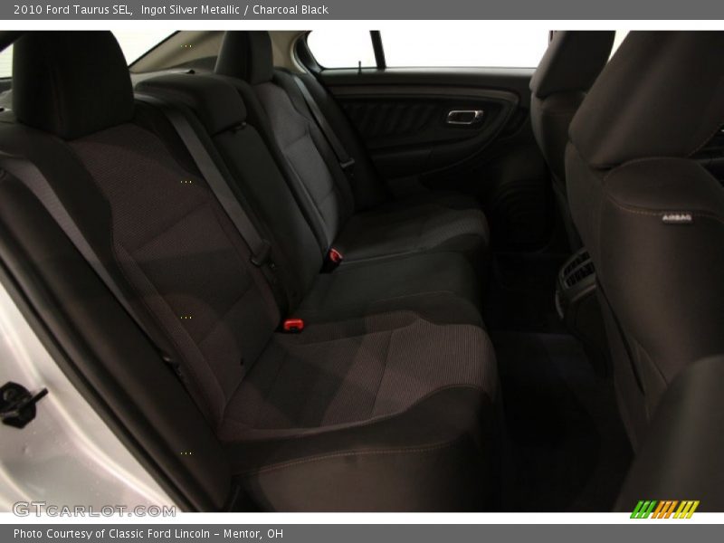 Ingot Silver Metallic / Charcoal Black 2010 Ford Taurus SEL