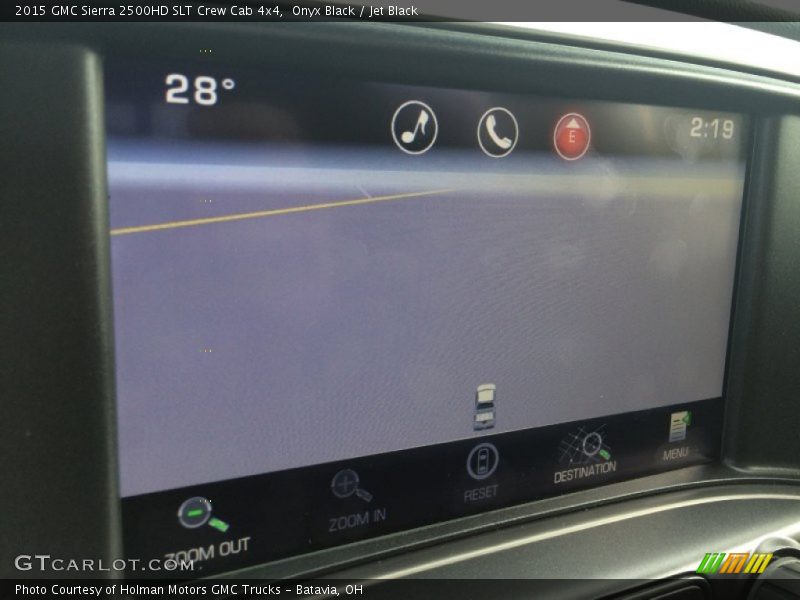 Onyx Black / Jet Black 2015 GMC Sierra 2500HD SLT Crew Cab 4x4