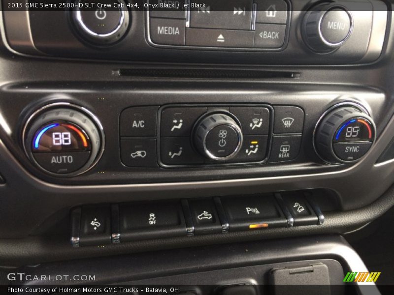 Onyx Black / Jet Black 2015 GMC Sierra 2500HD SLT Crew Cab 4x4
