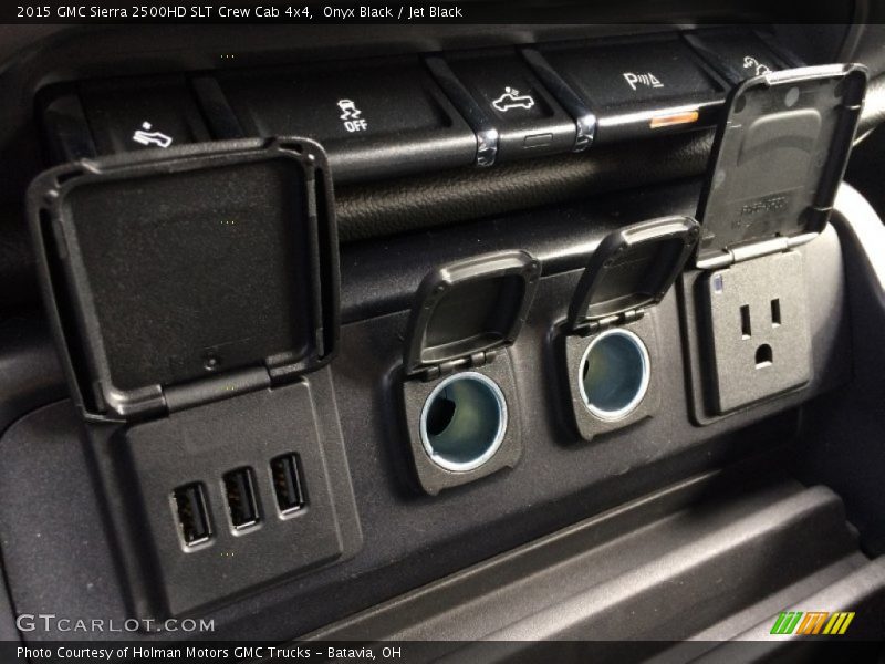 Onyx Black / Jet Black 2015 GMC Sierra 2500HD SLT Crew Cab 4x4