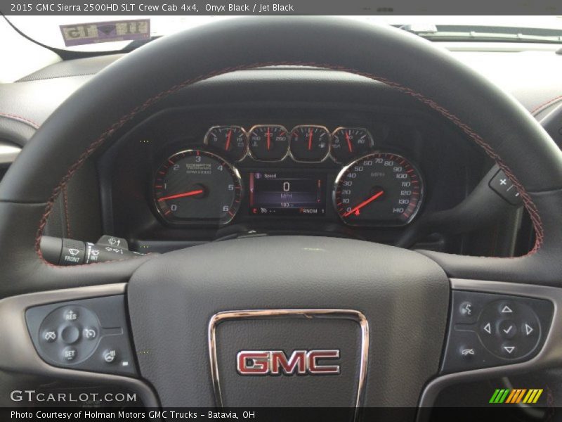 Onyx Black / Jet Black 2015 GMC Sierra 2500HD SLT Crew Cab 4x4