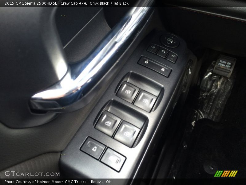 Onyx Black / Jet Black 2015 GMC Sierra 2500HD SLT Crew Cab 4x4