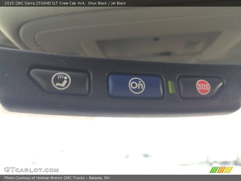 Onyx Black / Jet Black 2015 GMC Sierra 2500HD SLT Crew Cab 4x4