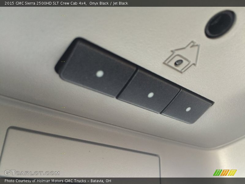 Onyx Black / Jet Black 2015 GMC Sierra 2500HD SLT Crew Cab 4x4