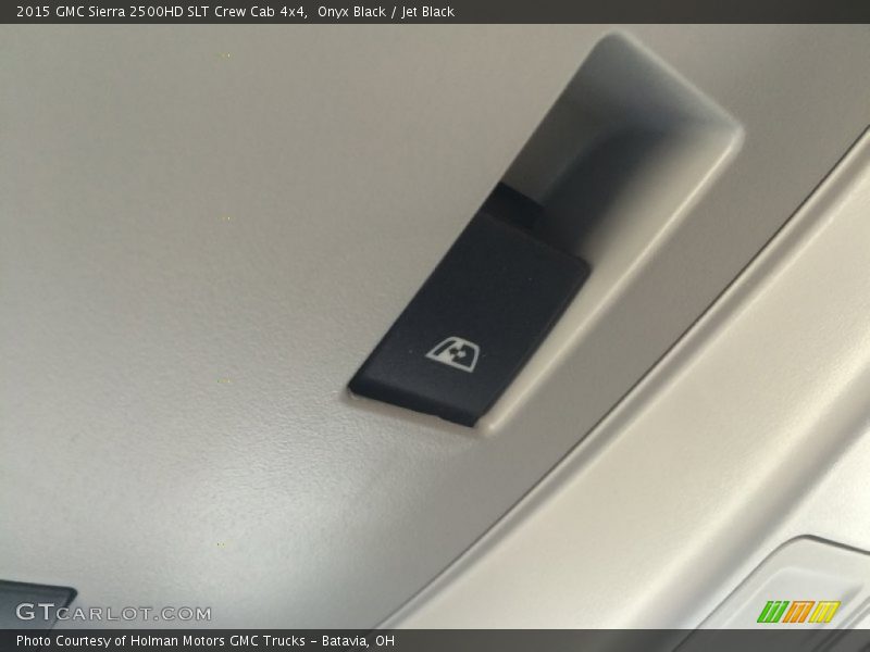 Onyx Black / Jet Black 2015 GMC Sierra 2500HD SLT Crew Cab 4x4