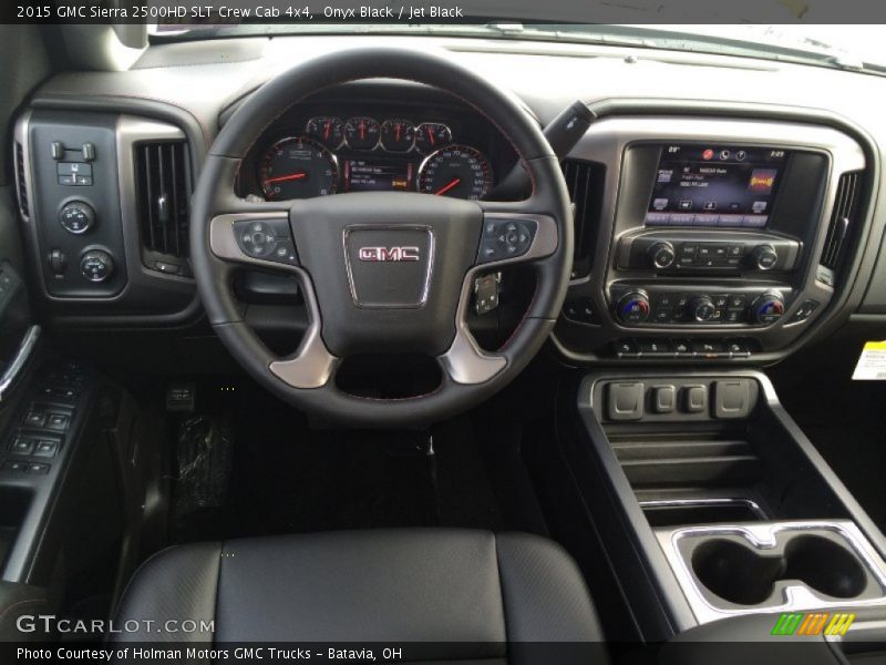 Onyx Black / Jet Black 2015 GMC Sierra 2500HD SLT Crew Cab 4x4