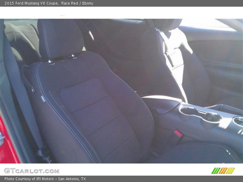 Race Red / Ebony 2015 Ford Mustang V6 Coupe