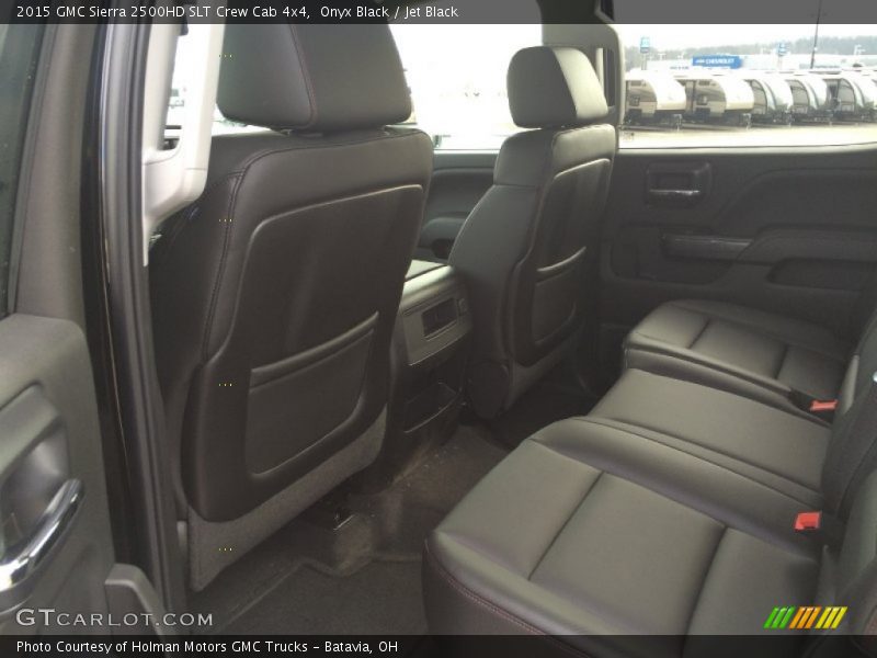 Onyx Black / Jet Black 2015 GMC Sierra 2500HD SLT Crew Cab 4x4