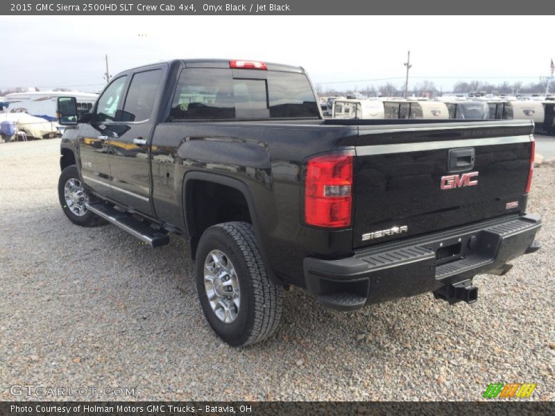 Onyx Black / Jet Black 2015 GMC Sierra 2500HD SLT Crew Cab 4x4