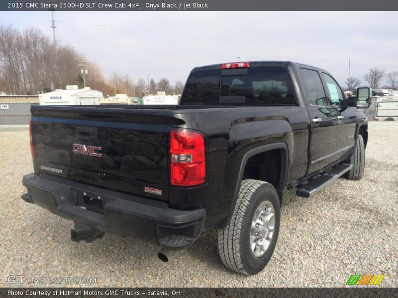 Onyx Black / Jet Black 2015 GMC Sierra 2500HD SLT Crew Cab 4x4