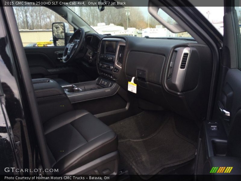 Onyx Black / Jet Black 2015 GMC Sierra 2500HD SLT Crew Cab 4x4