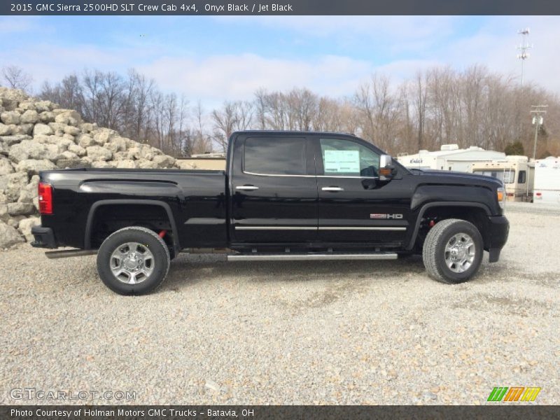  2015 Sierra 2500HD SLT Crew Cab 4x4 Onyx Black