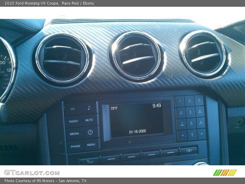 Race Red / Ebony 2015 Ford Mustang V6 Coupe