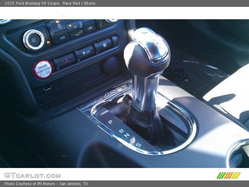 Race Red / Ebony 2015 Ford Mustang V6 Coupe