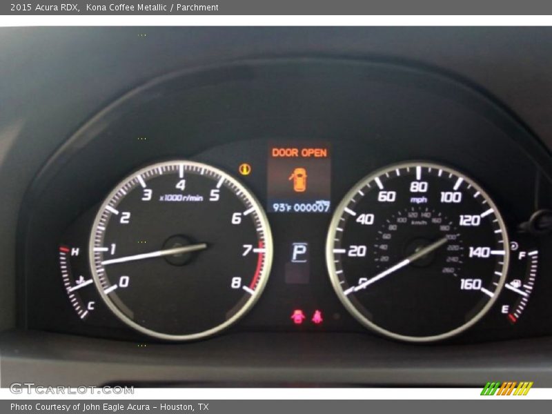 Kona Coffee Metallic / Parchment 2015 Acura RDX